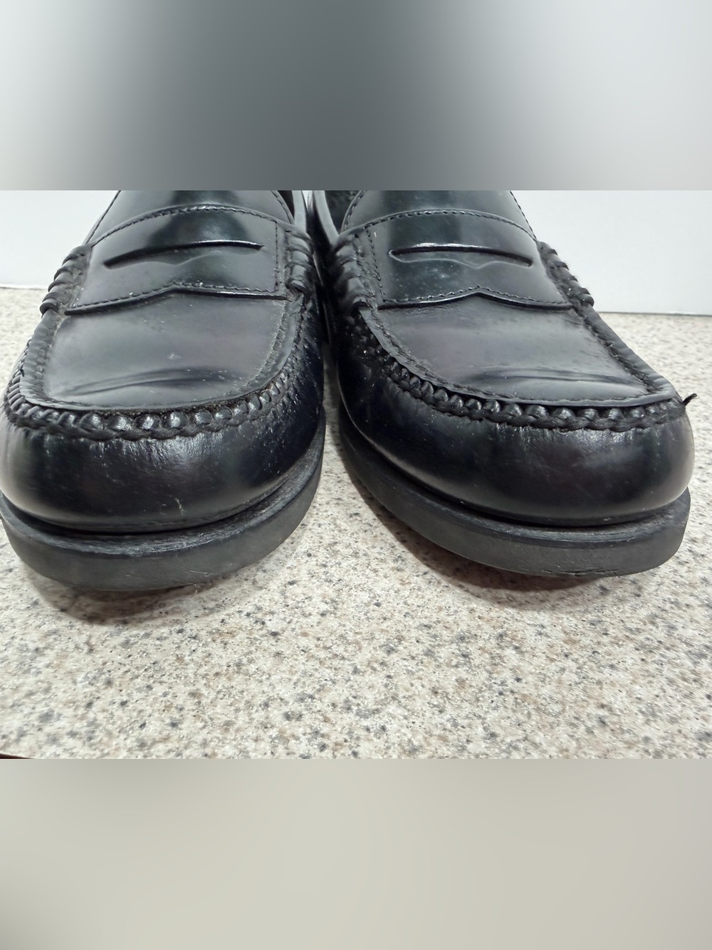 ROCKPORT Classic Preppy Black Leather Penny Loafers - Men's SIze 8M - M2568 - Picture 2 of 13